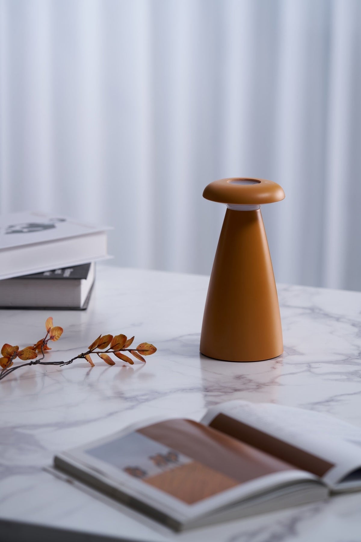 Mushroove lámpara de mesa de cerámica minimalista