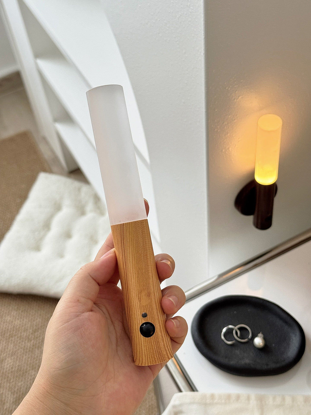 Hexl aplique de pared recargable Nomad Magnet