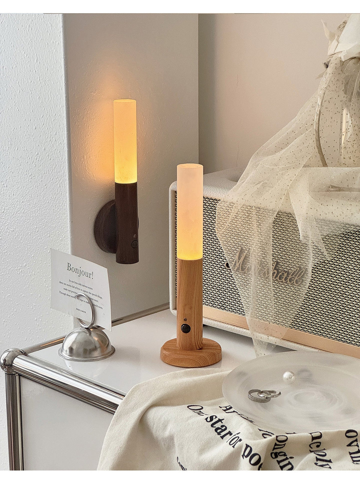 Hexl aplique de pared recargable Nomad Magnet
