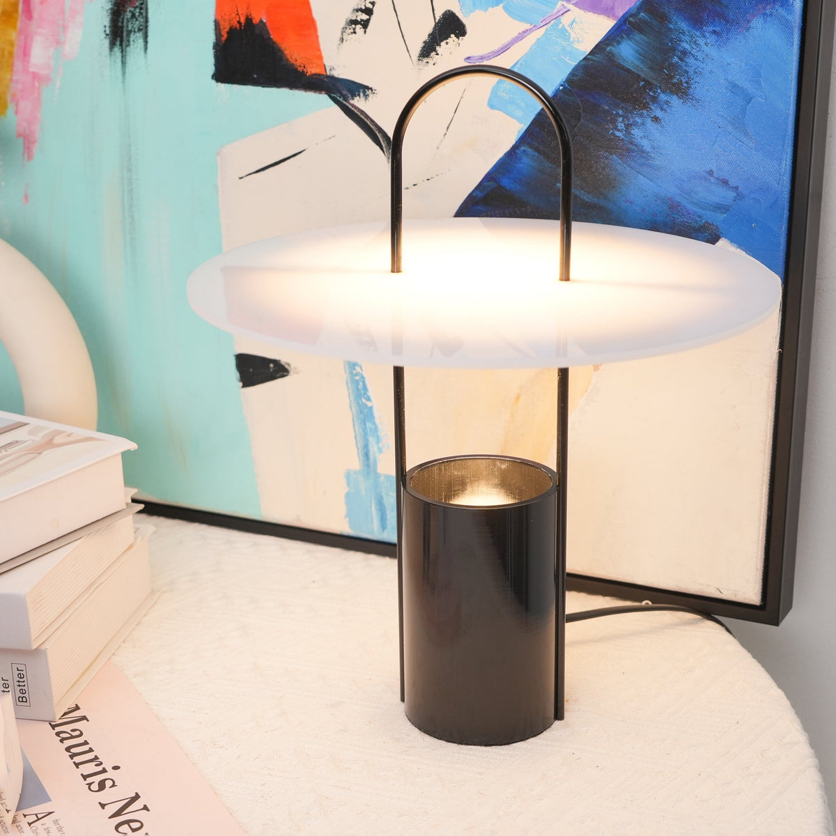 Hattie lámpara de mesa moderna