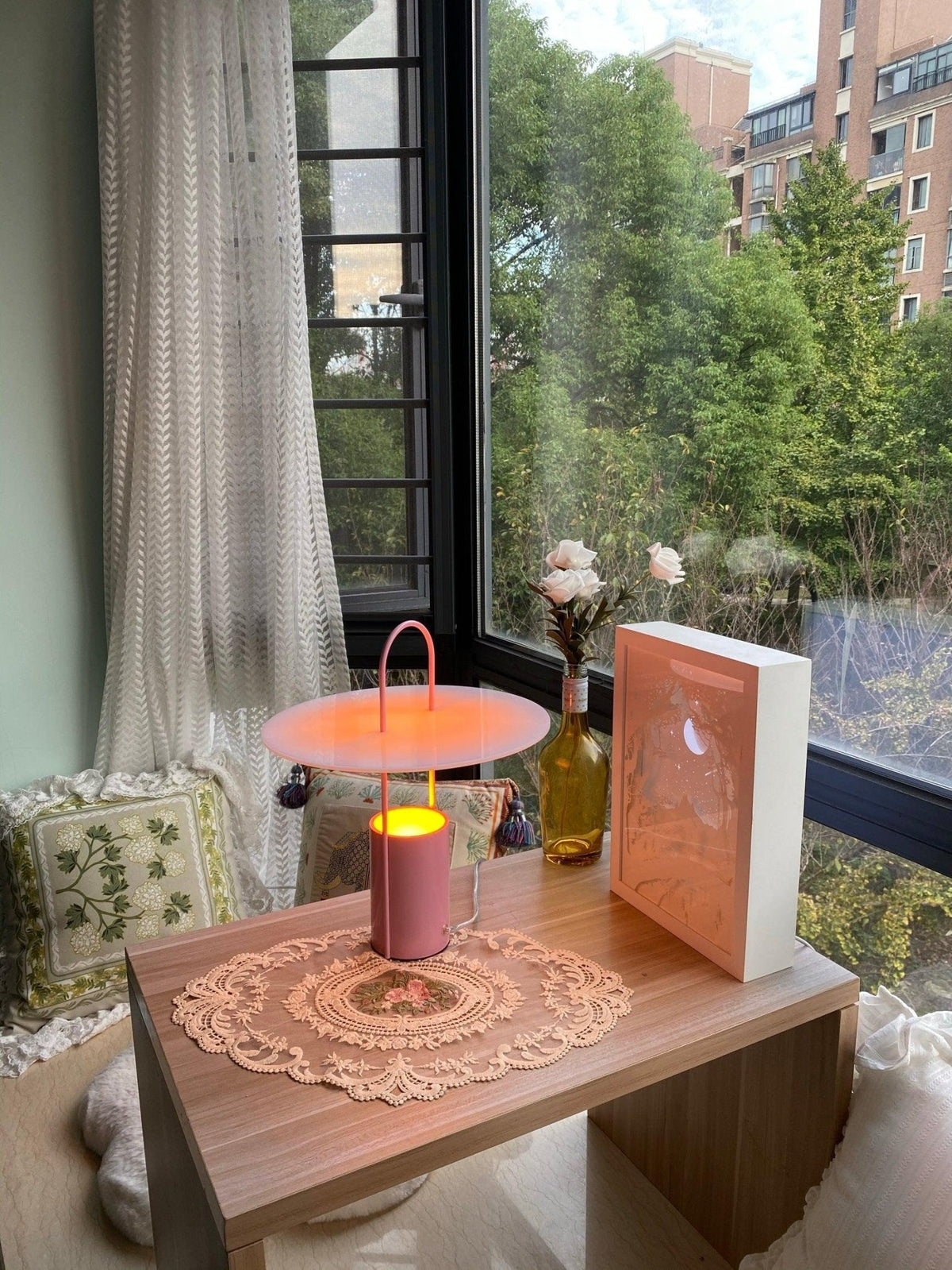 Hattie lámpara de mesa moderna
