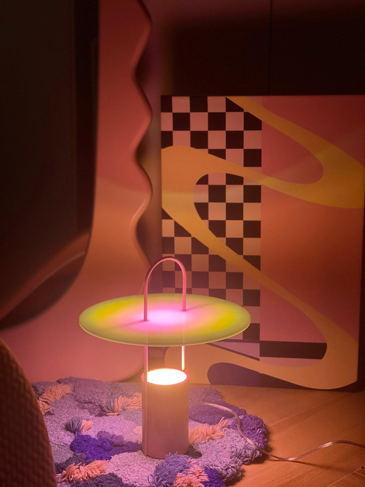 Hattie lámpara de mesa moderna
