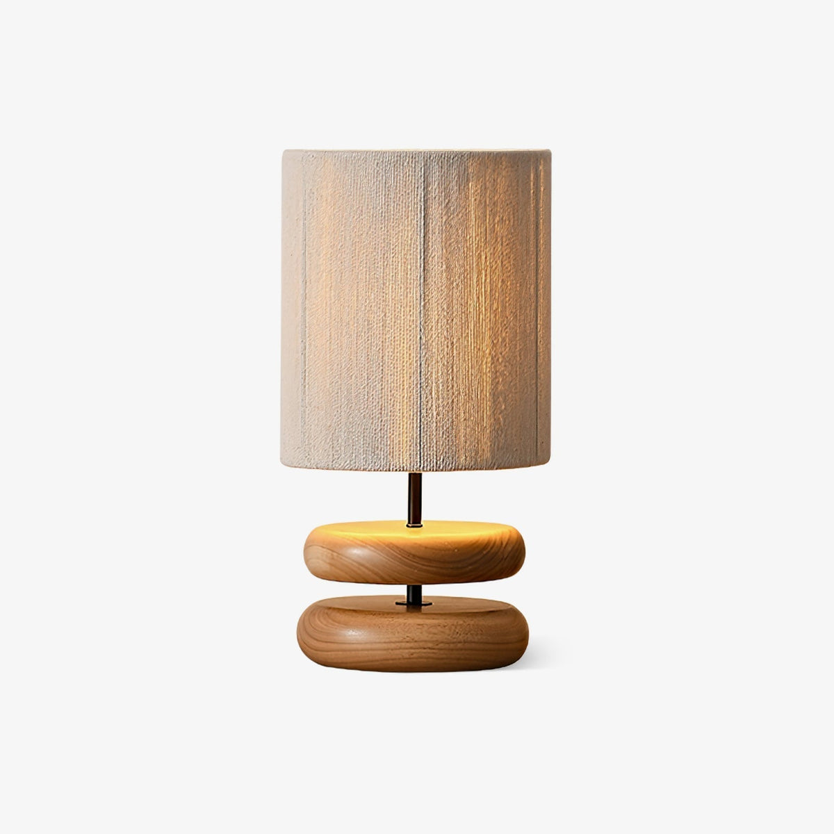 Morgan lámpara de mesa minimalista de madera