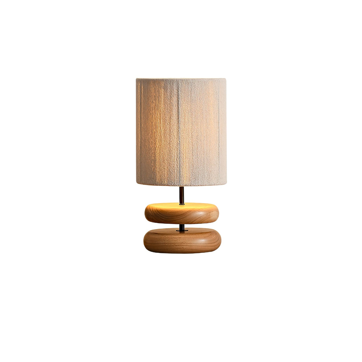 Morgan lámpara de mesa minimalista de madera