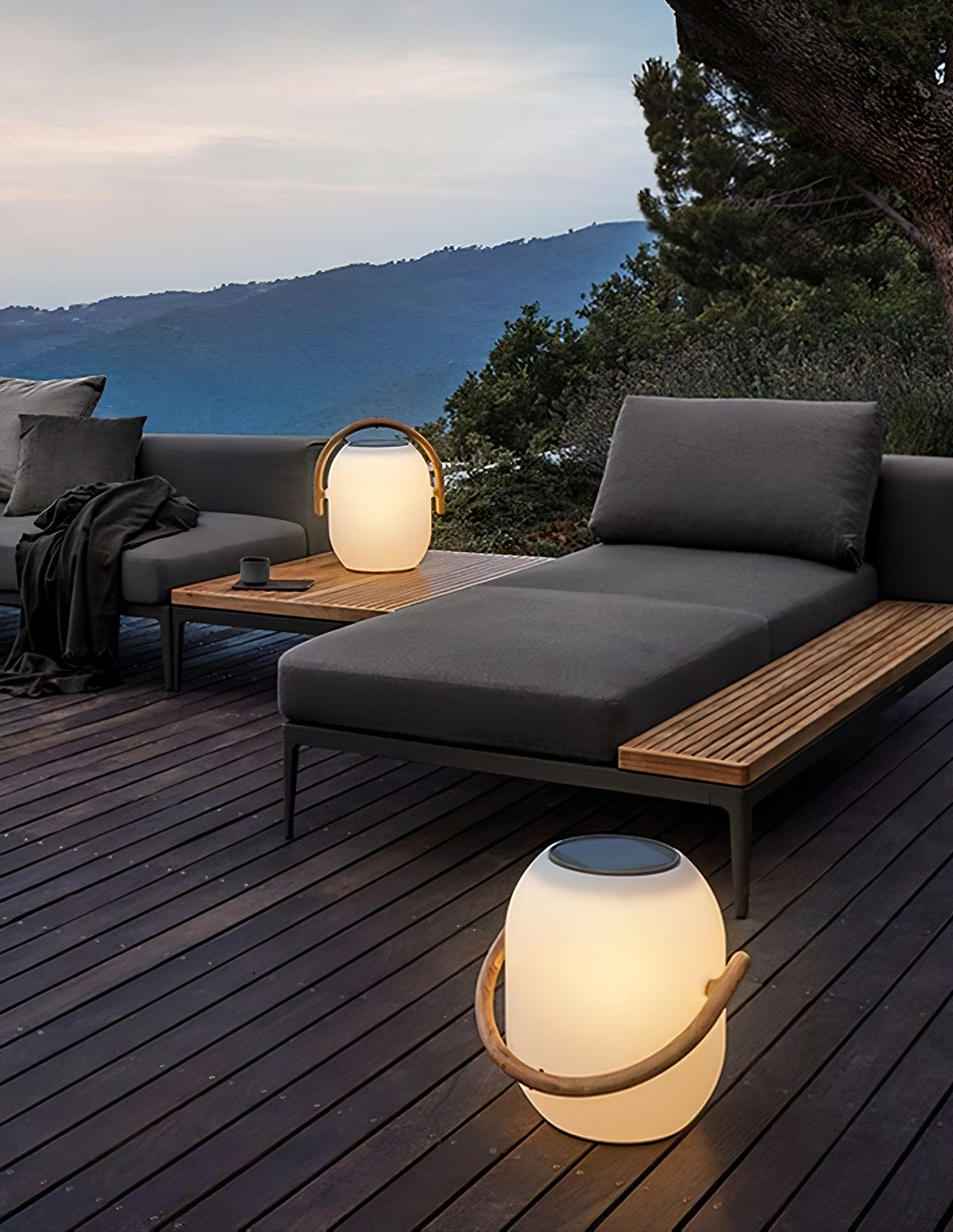 Ivok Lámpara farol solar exterior