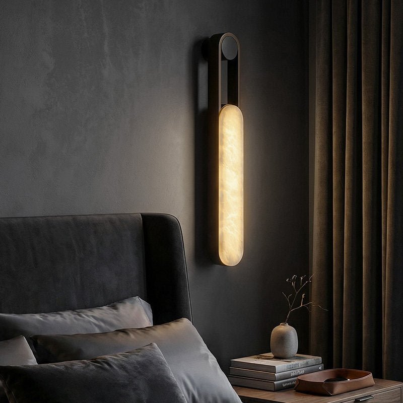 Albelira aplique de pared alabastro