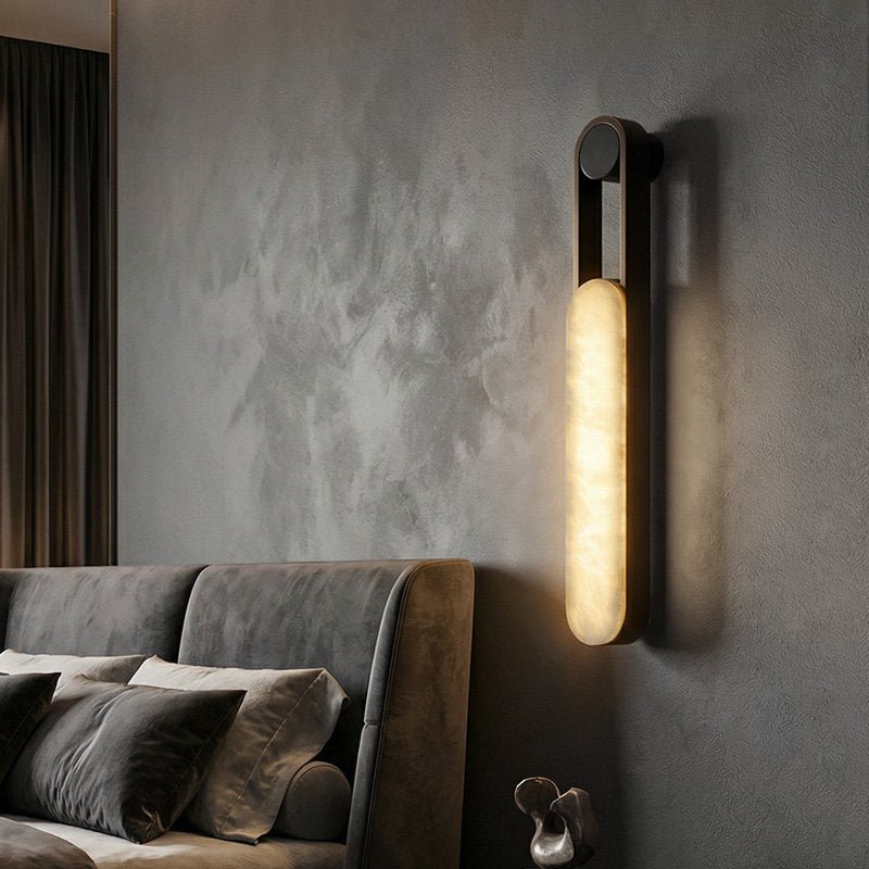 Albelira aplique de pared alabastro