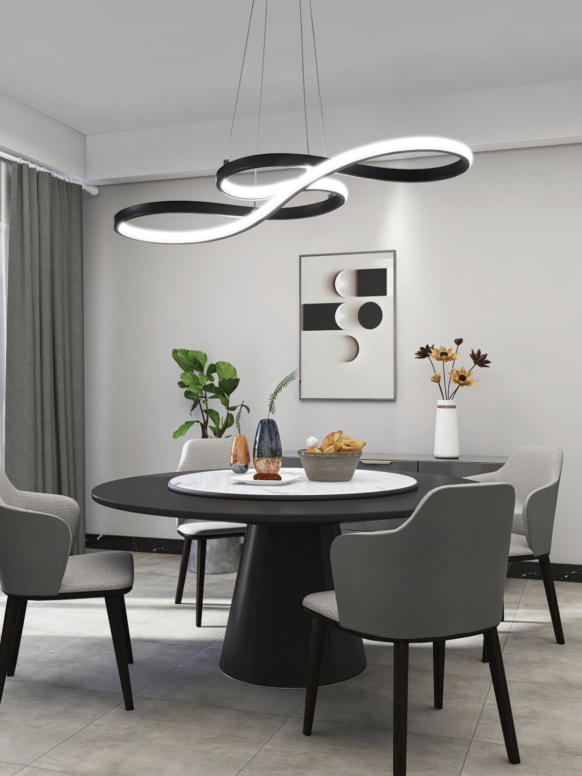 Dal lámpara colgante moderna minimalista