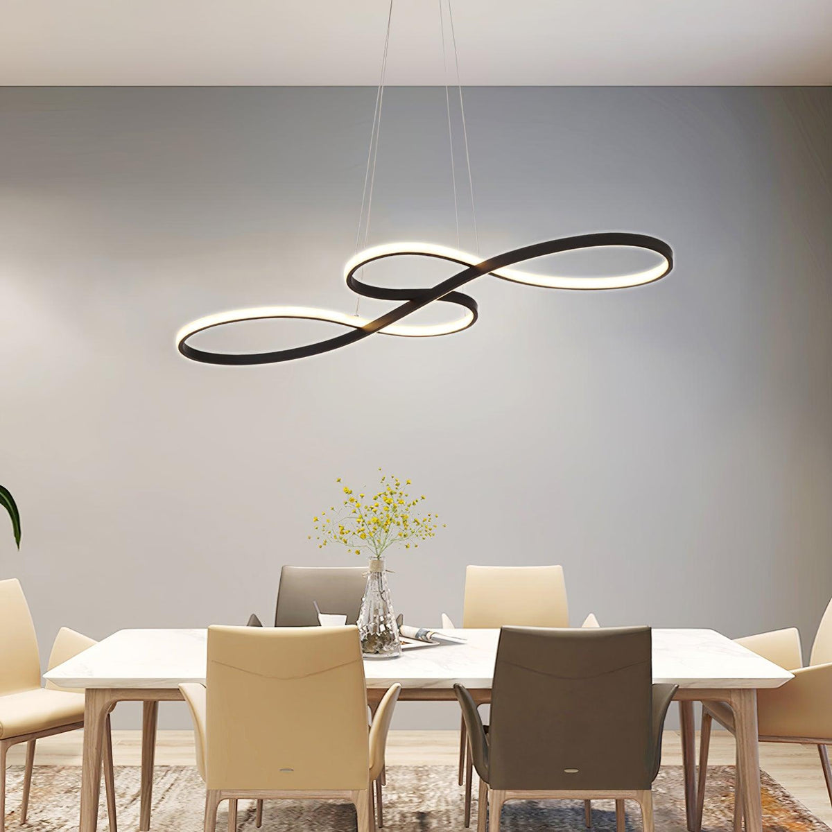 Dal lámpara colgante moderna minimalista
