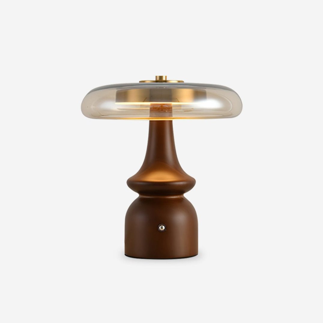 Moro lámpara de mesa de madera