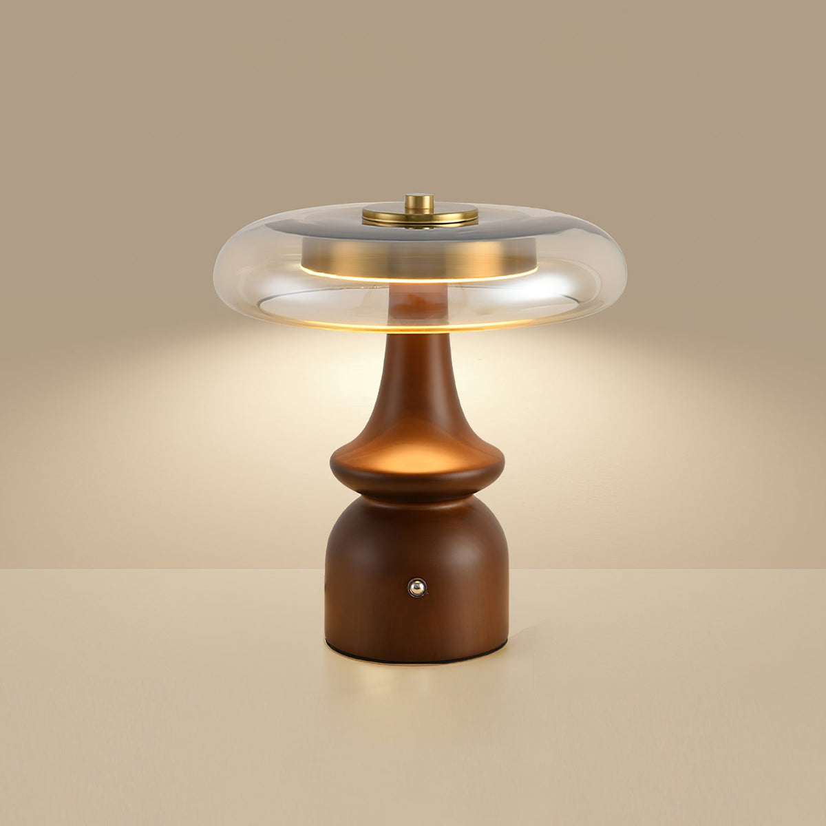 Moro lámpara de mesa de madera
