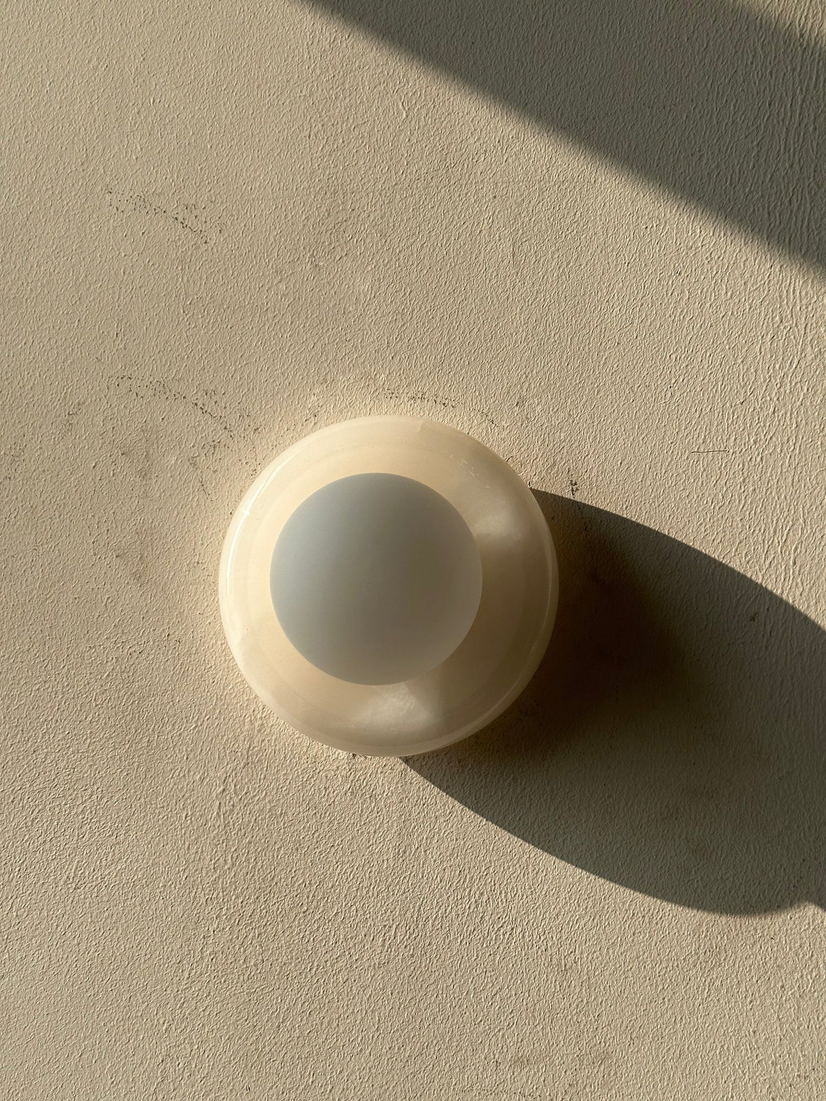 Cemaros aplique de pared jade vidrio