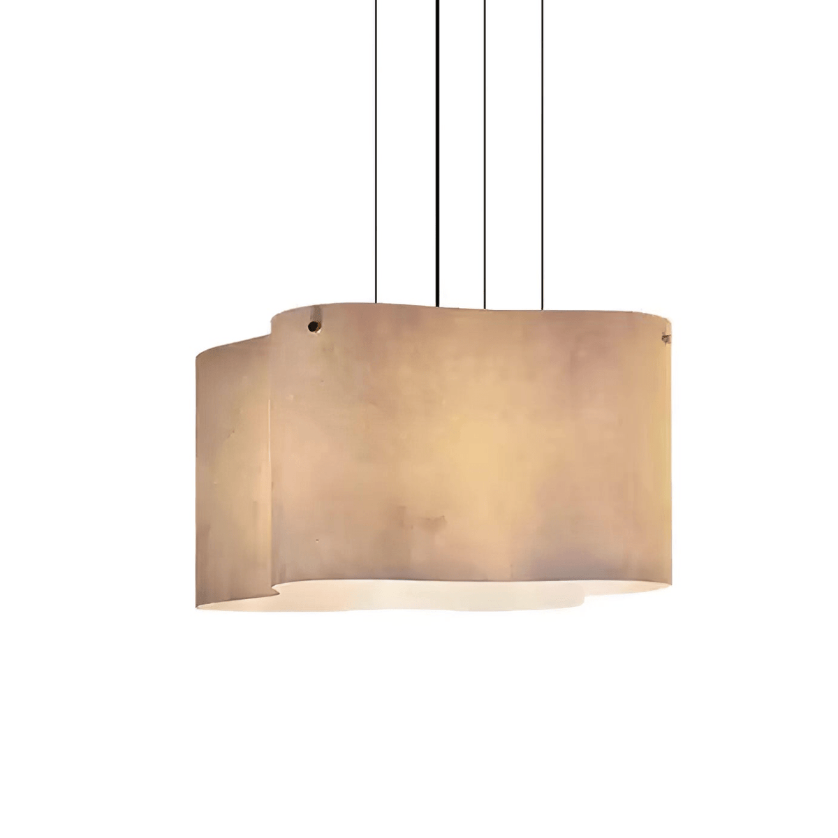 Evelan lámpara colgante Art nube Shape moderna