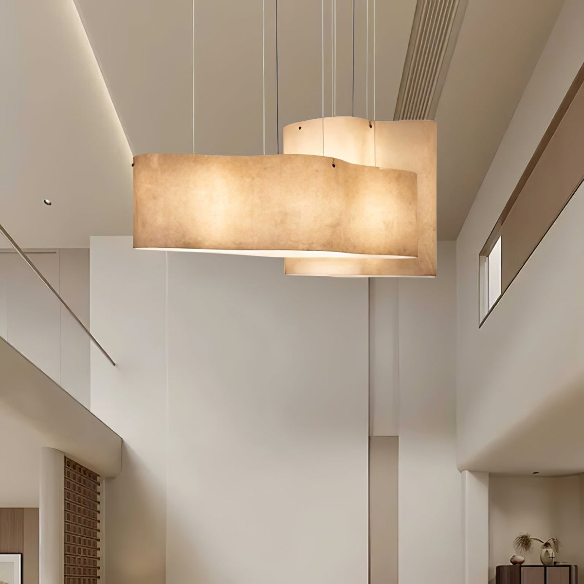 Evelan lámpara colgante Art nube Shape moderna