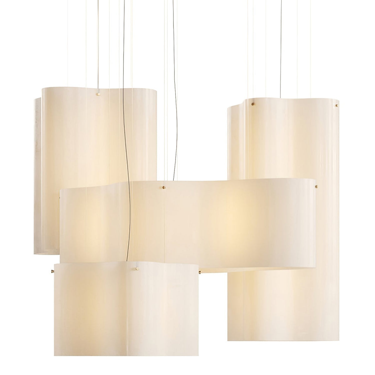 Evelan lámpara colgante Art nube Shape moderna
