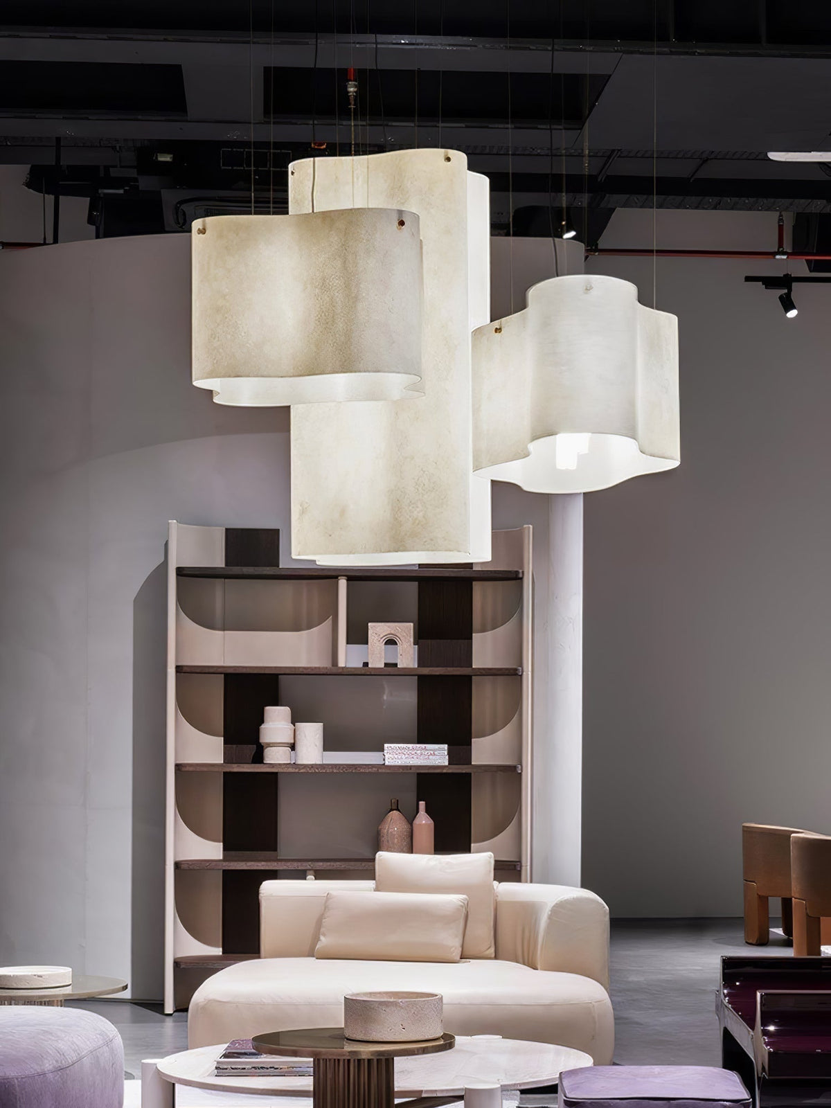 Evelan lámpara colgante Art nube Shape moderna