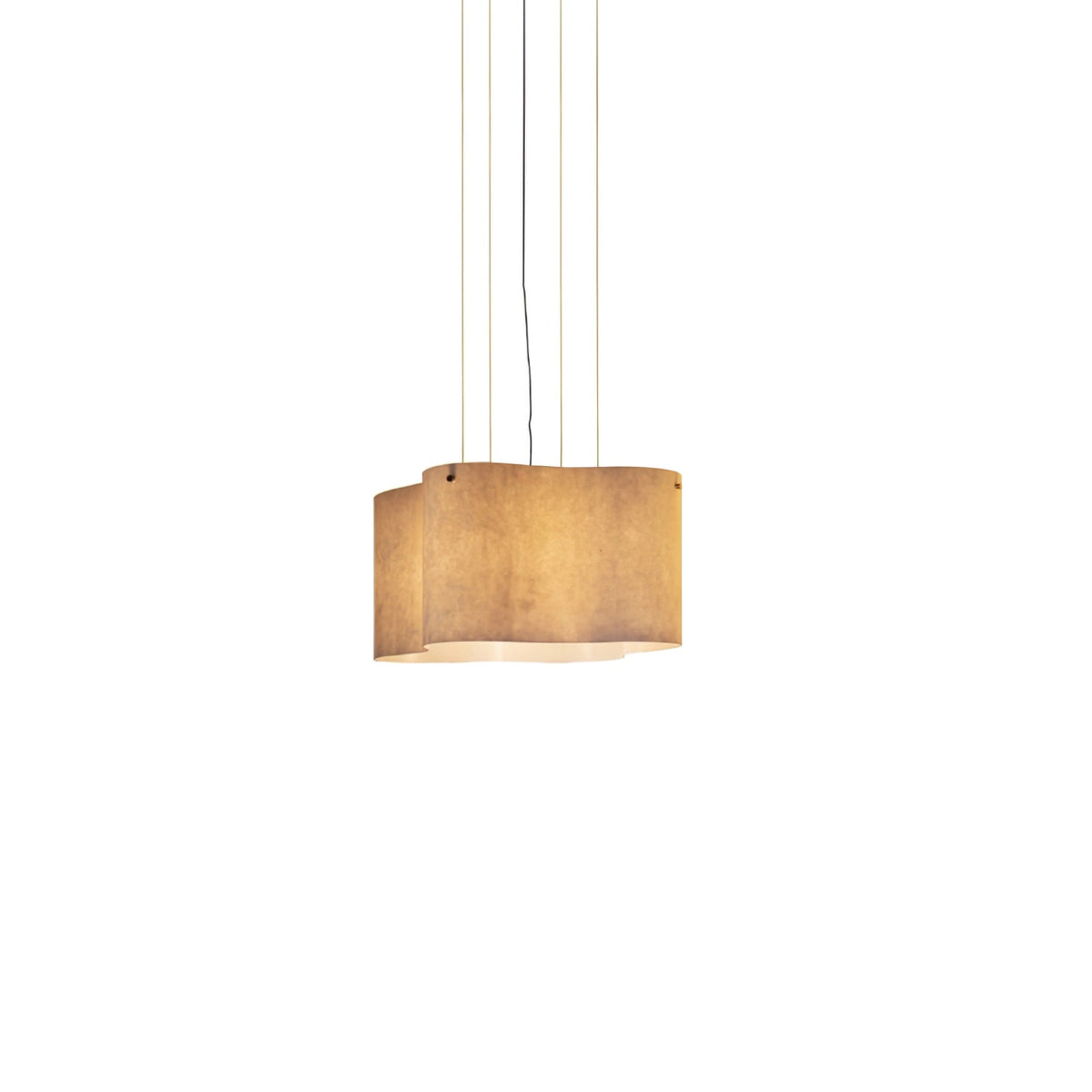 Evelan lámpara colgante Art nube Shape moderna
