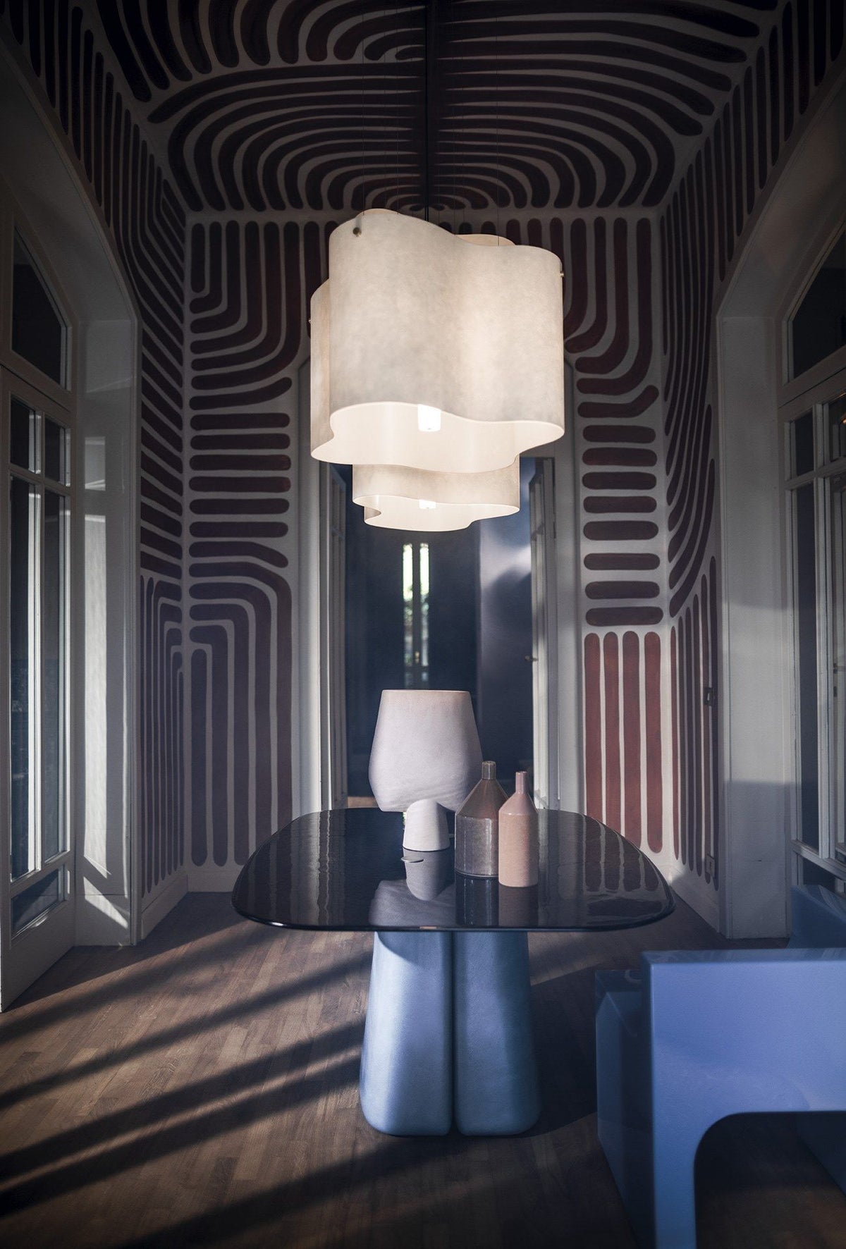 Evelan lámpara colgante Art nube Shape moderna