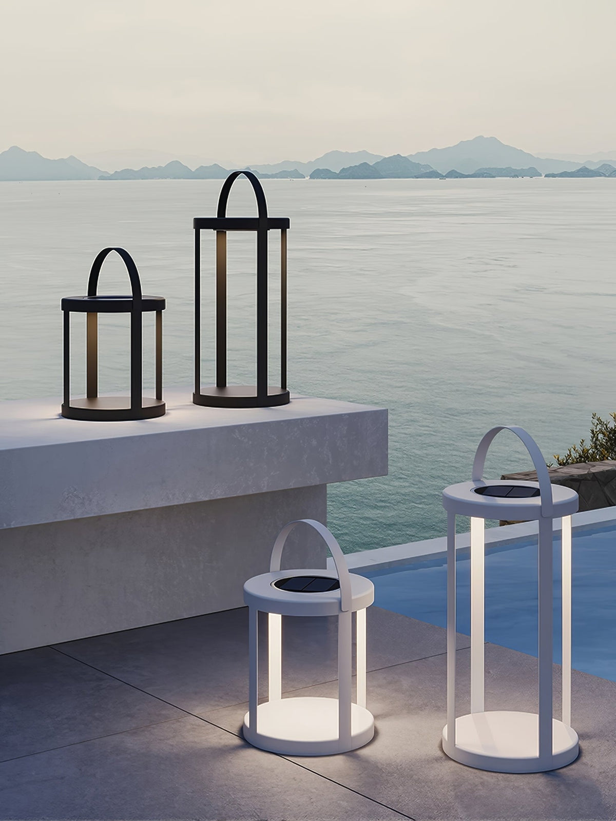 Rivalina farol luminaria exterior