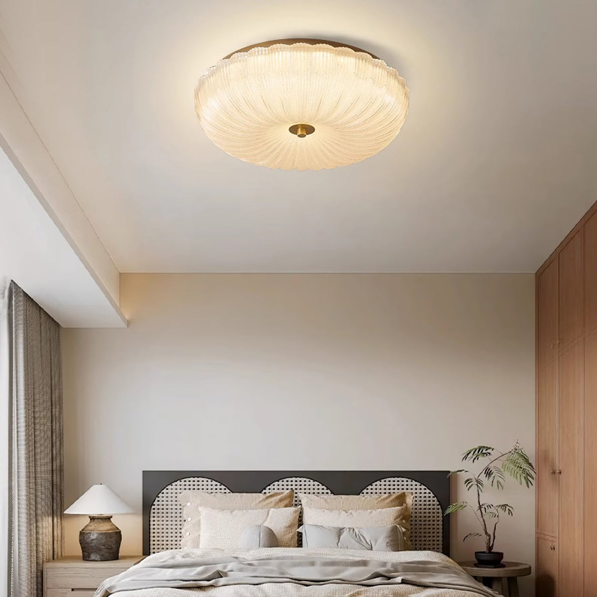 Sirixel aplique de pared elegante de vidrio
