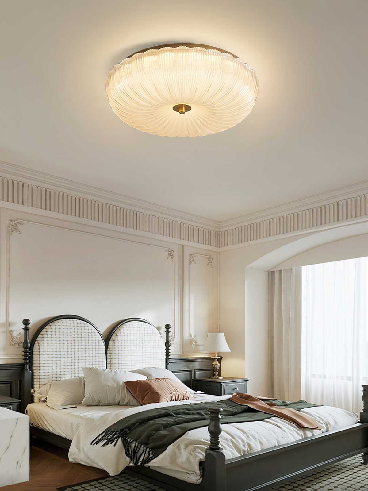 Sirixel aplique de pared elegante de vidrio