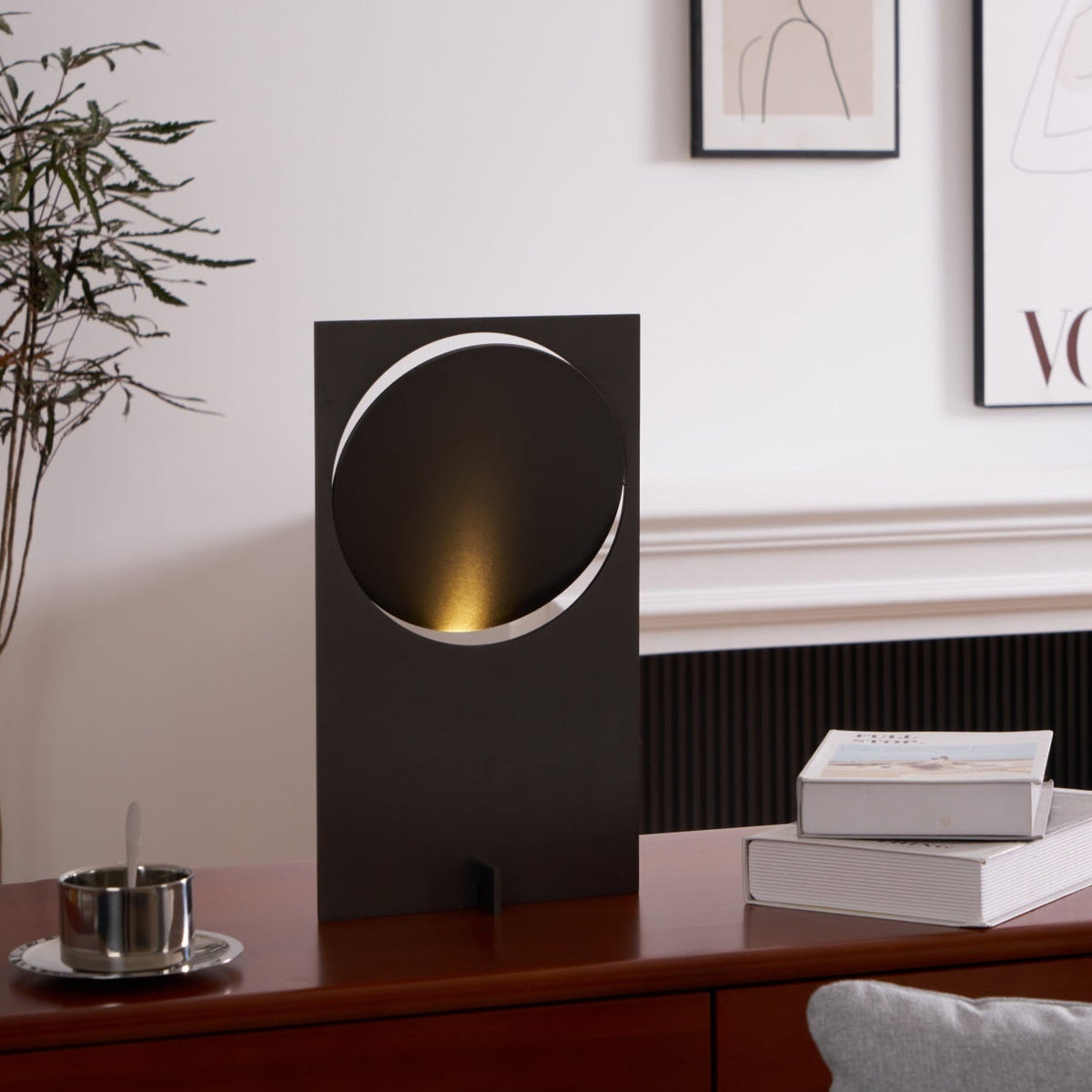 Sixor lámpara de mesa Steel futurista