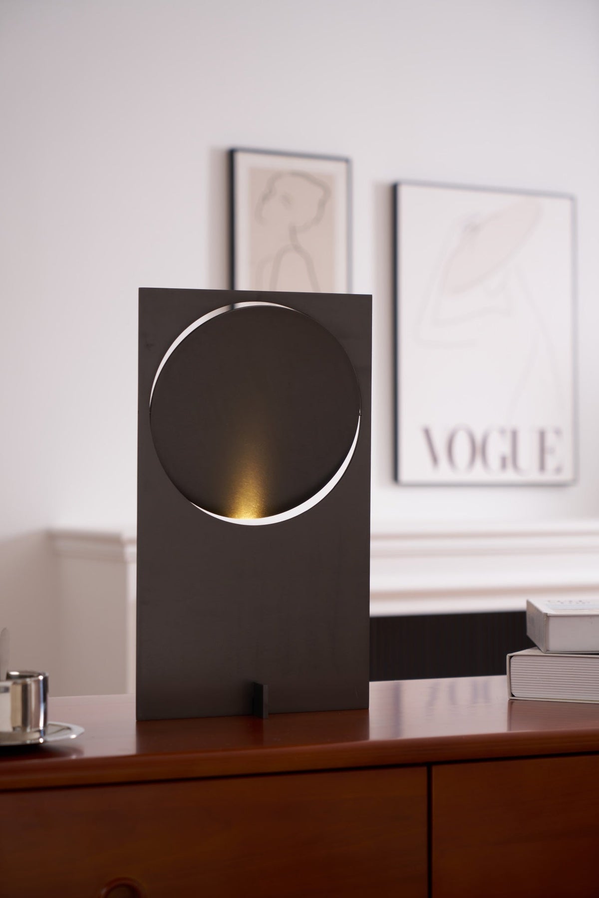 Sixor lámpara de mesa Steel futurista