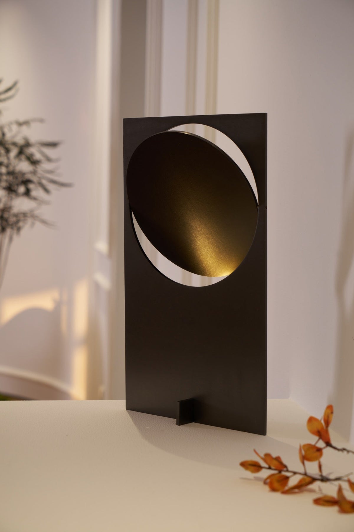 Sixor lámpara de mesa Steel futurista