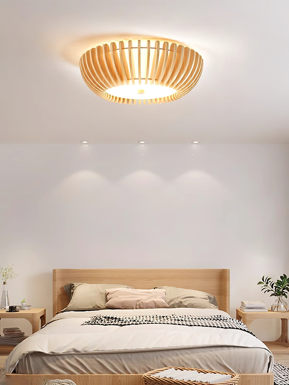 Vezorus lámpara de techo Premium elegancia de madera