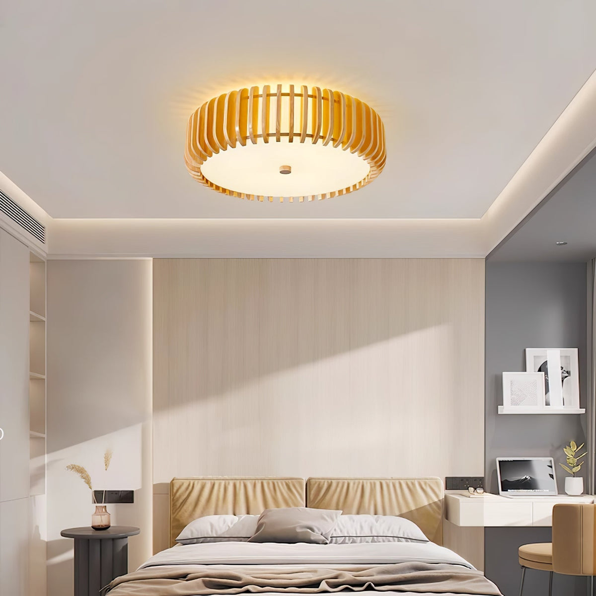 Vezorus lámpara de techo Premium elegancia de madera