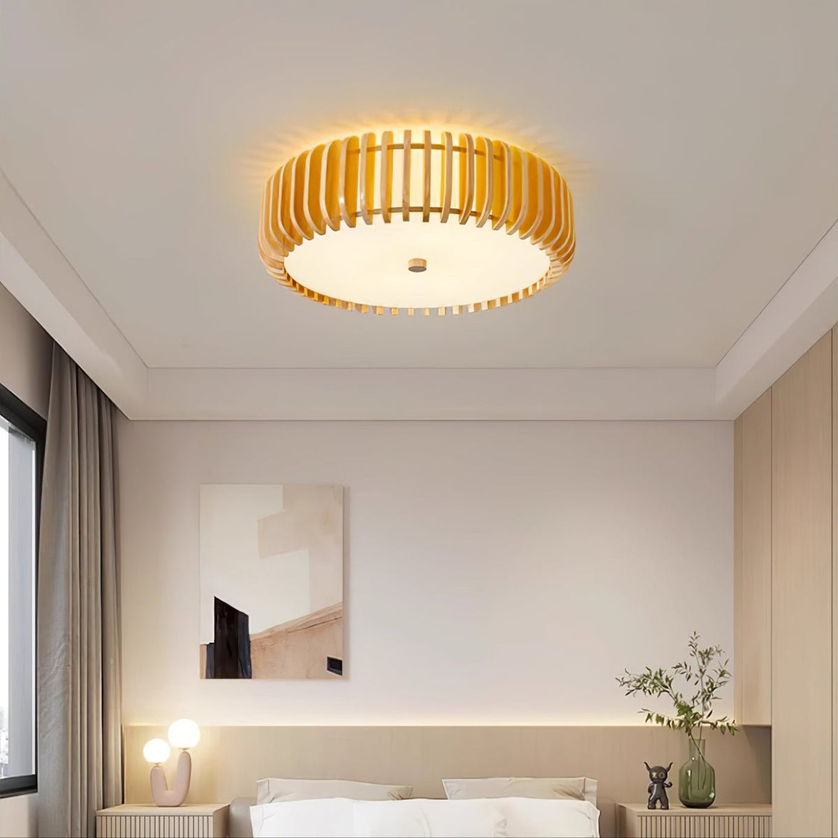 Vezorus lámpara de techo Premium elegancia de madera