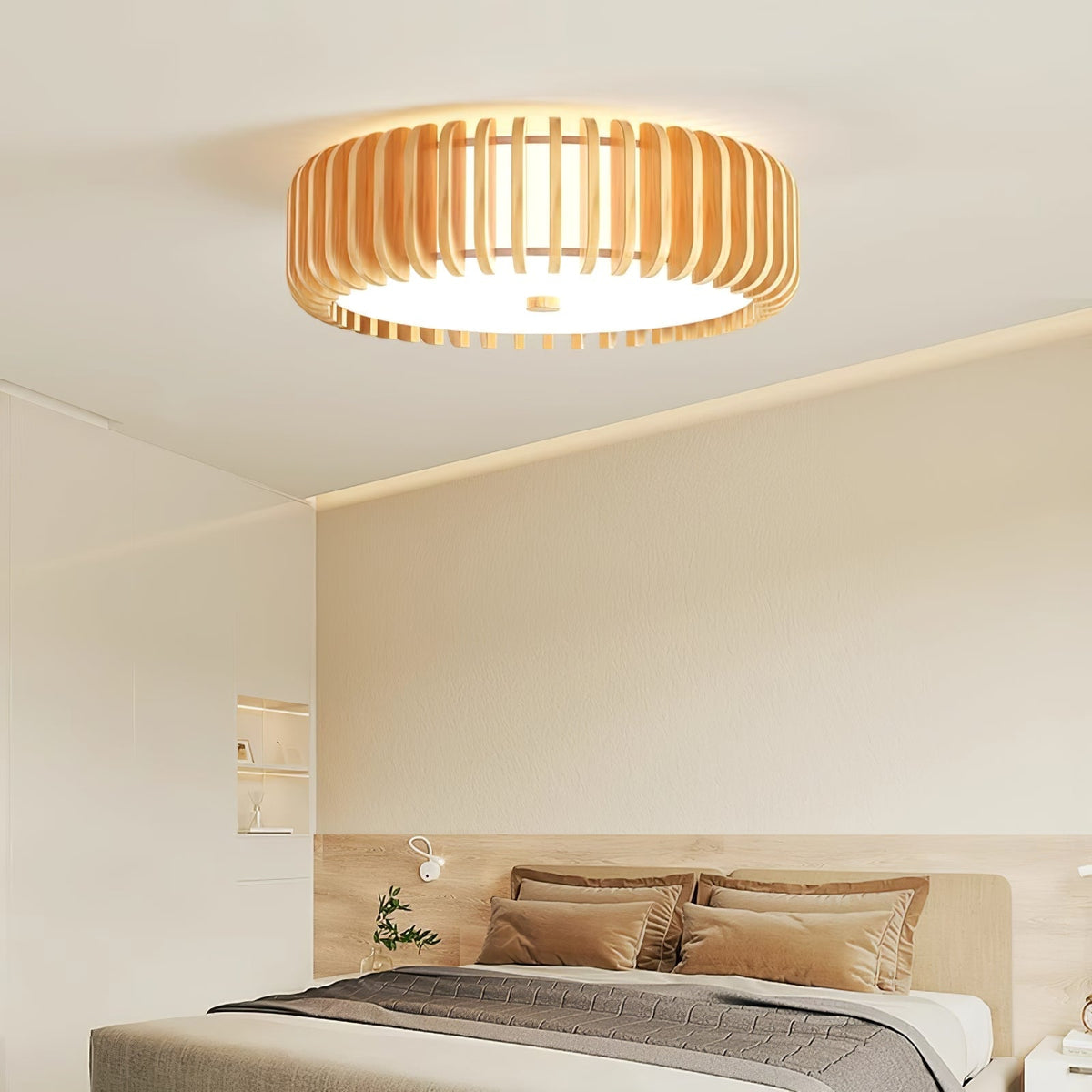 Vezorus lámpara de techo Premium elegancia de madera