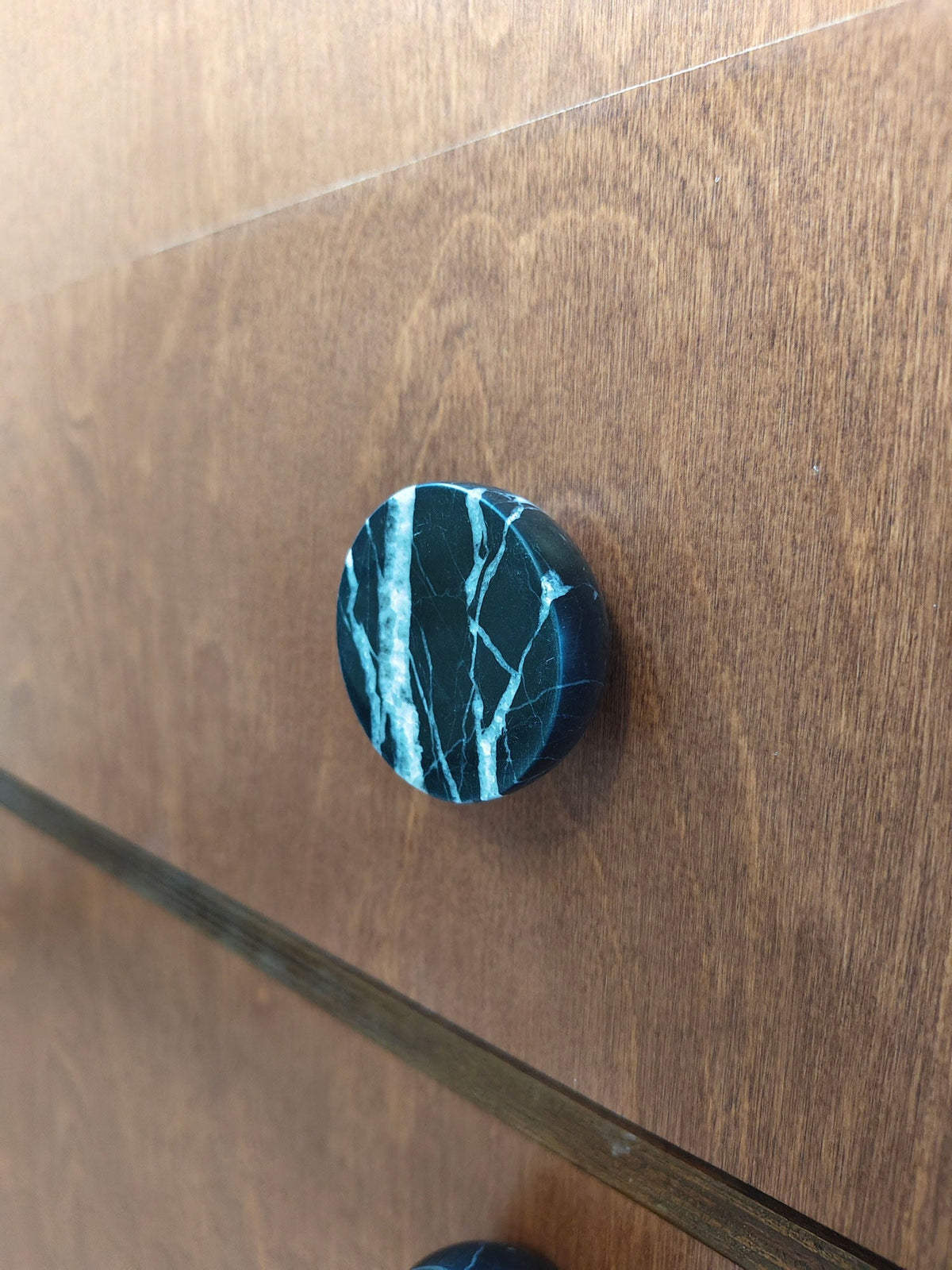 Nerarina de mango para tirador de mármol Obsidian Core