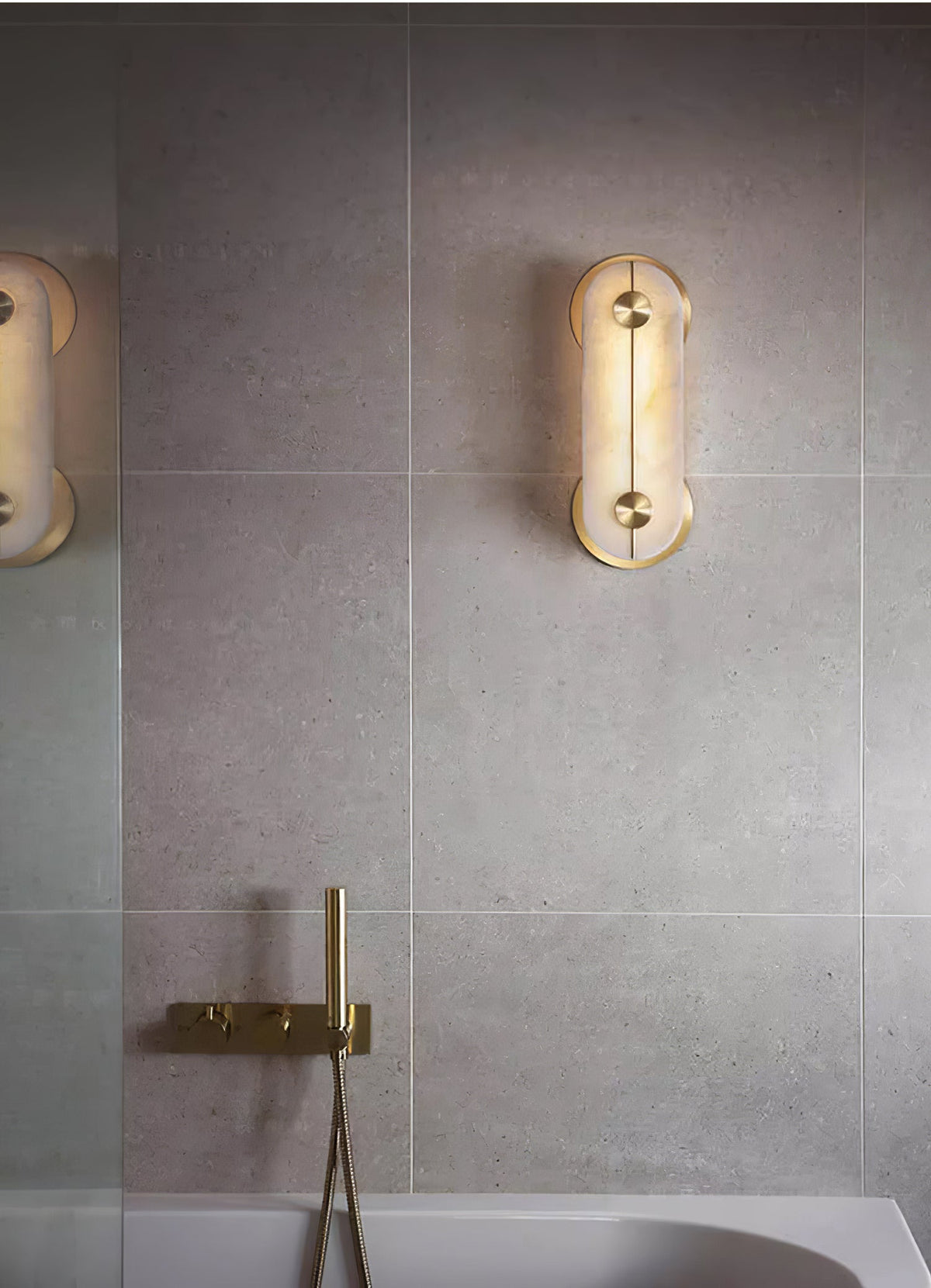 Avenireria alabastro aplique de pared
