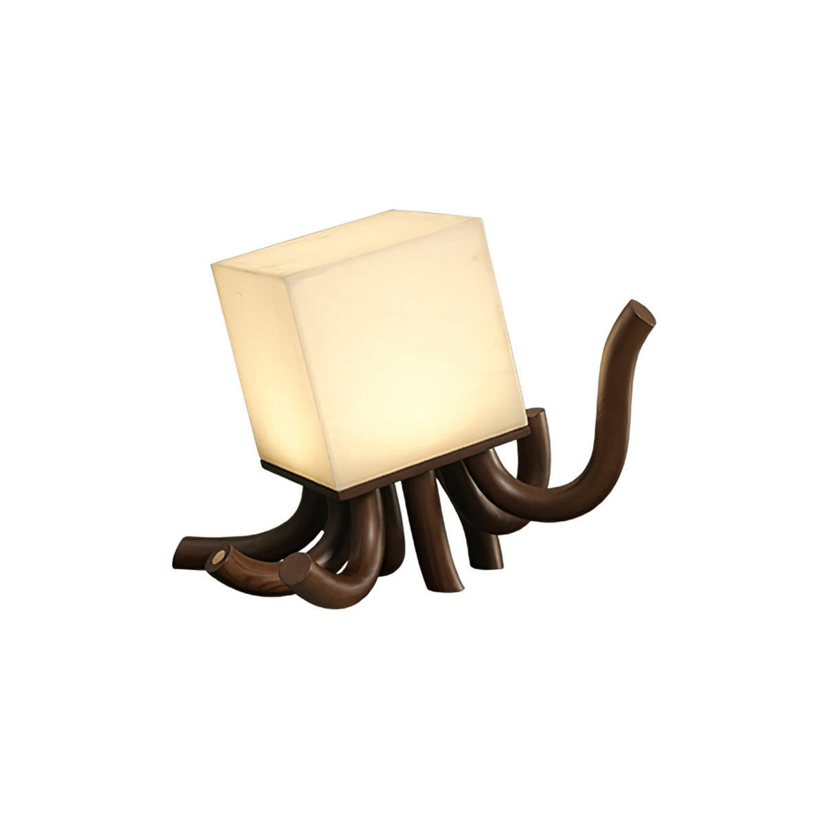Dravk lámpara de mesa Tentacle alabastro