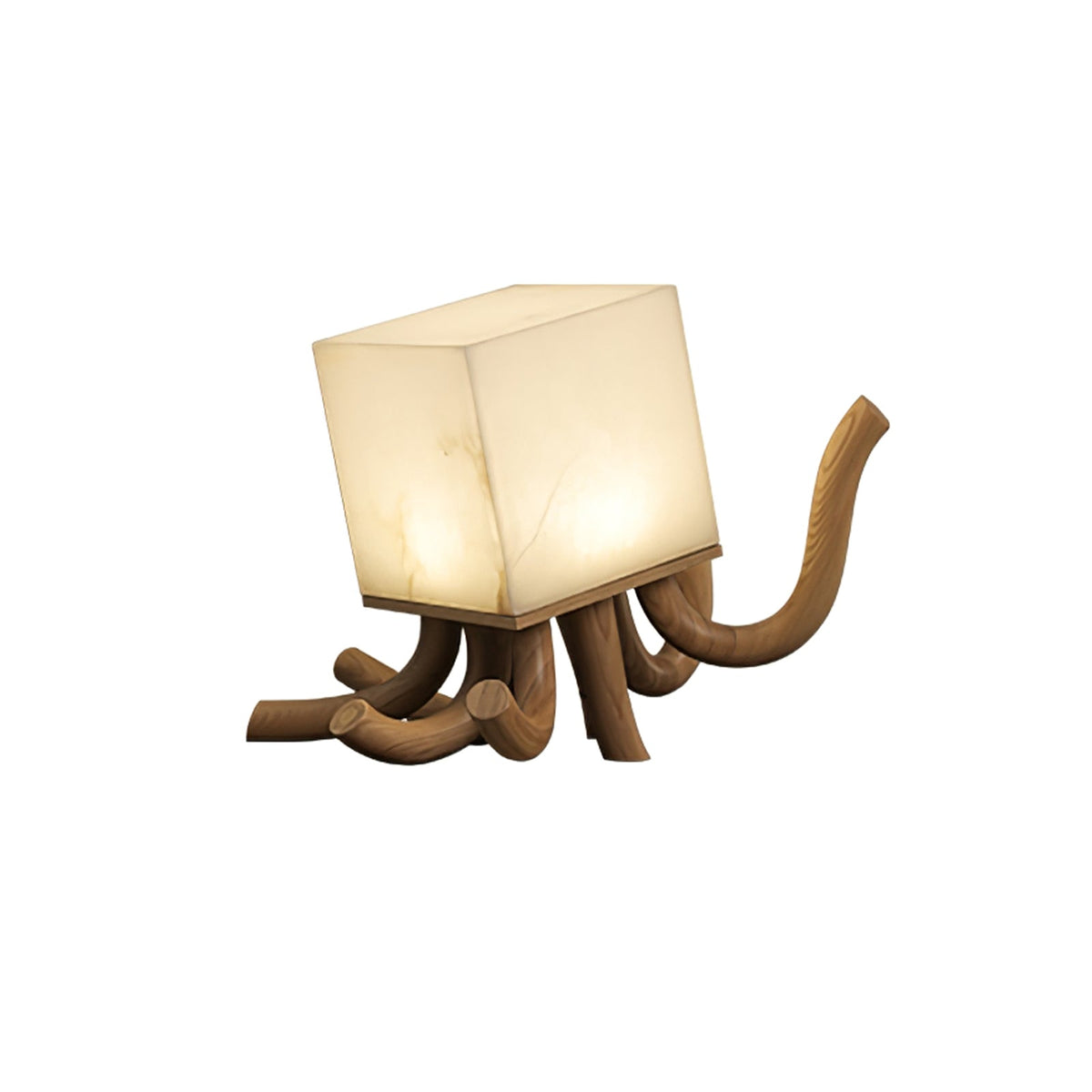 Dravk lámpara de mesa Tentacle alabastro