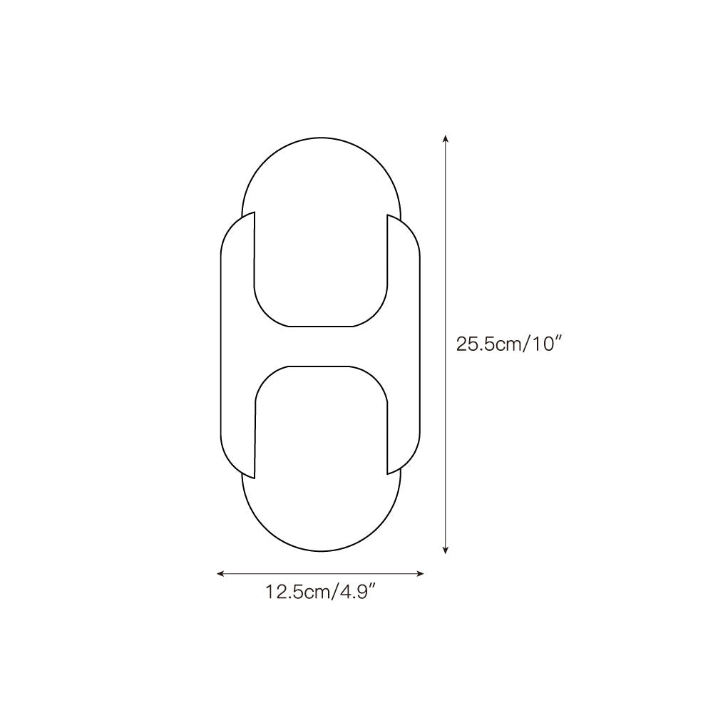 Lylaearis aplique de pared alabastro