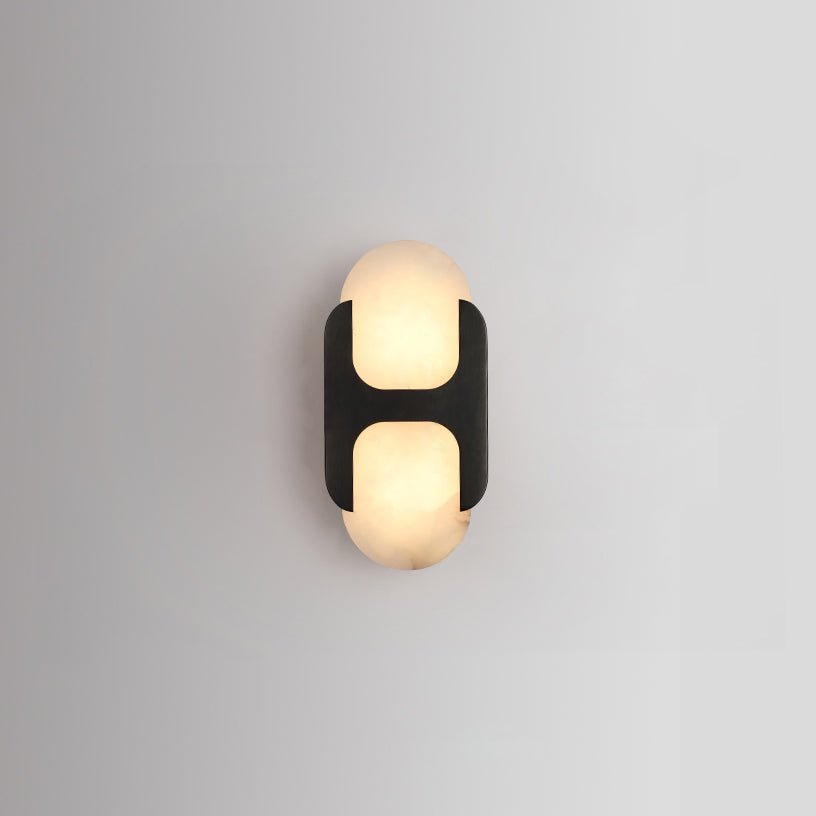 Lylaearis aplique de pared alabastro