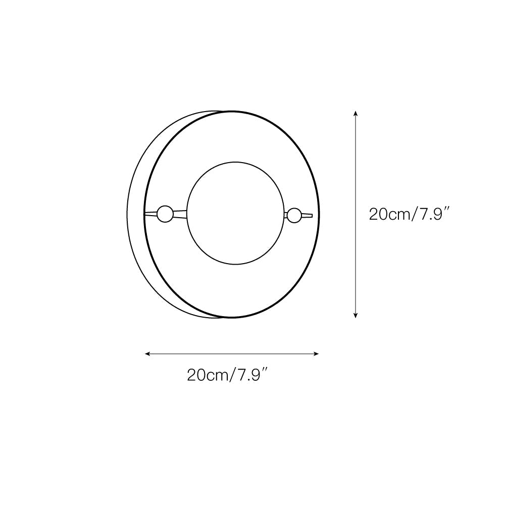 Evtala aplique de pared