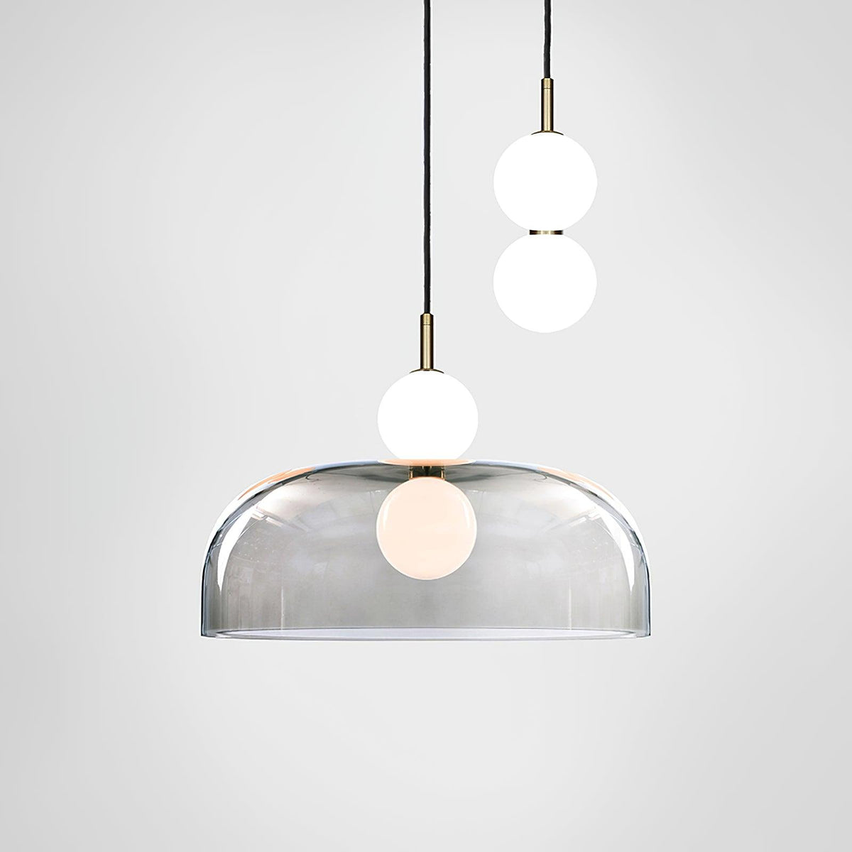 Celelia lámpara colgante moderna minimalista de vidrio
