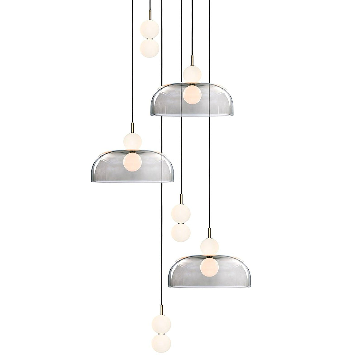 Celelia lámpara colgante moderna minimalista de vidrio