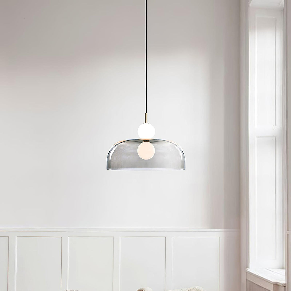 Celelia lámpara colgante moderna minimalista de vidrio