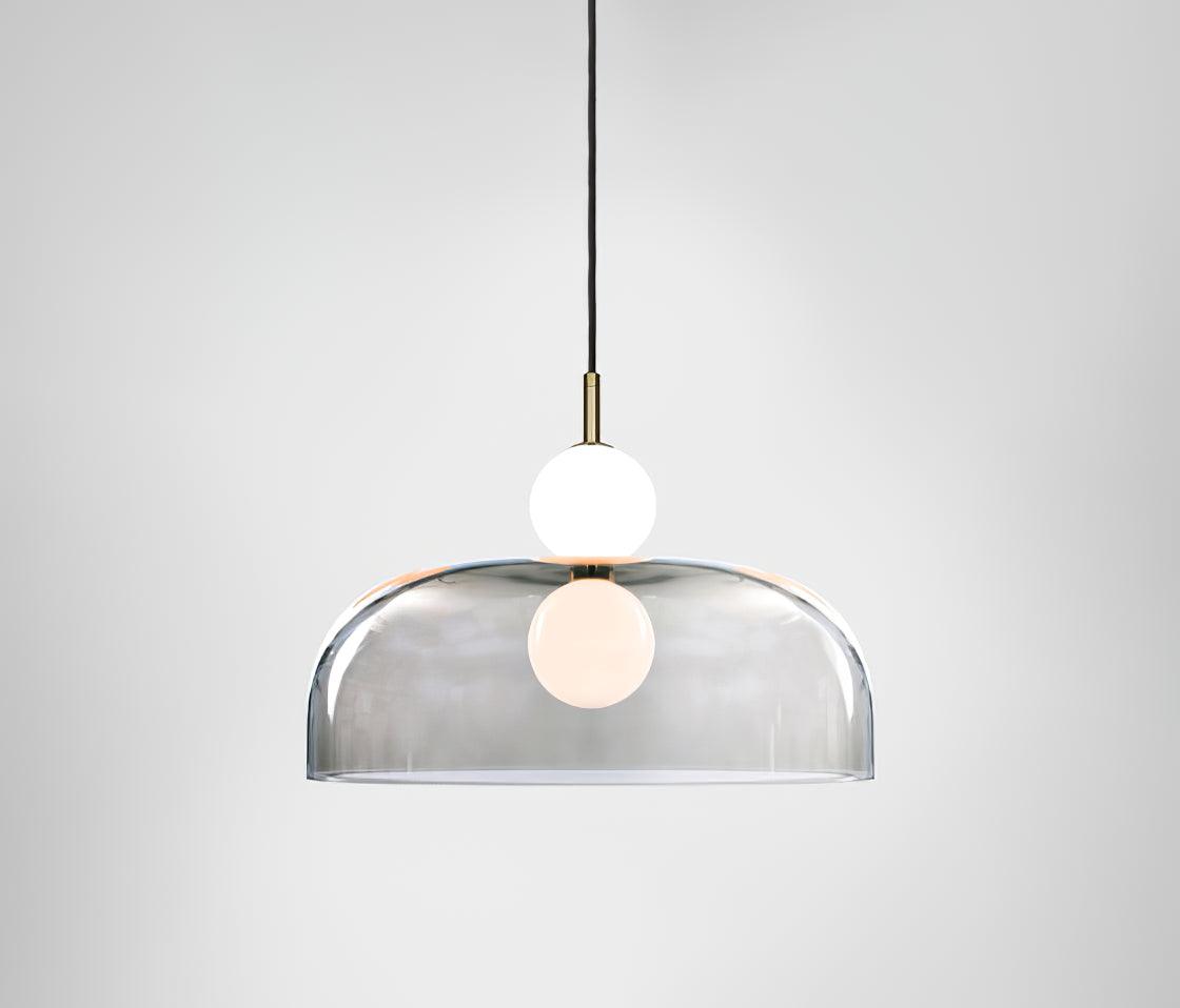 Celelia lámpara colgante moderna minimalista de vidrio