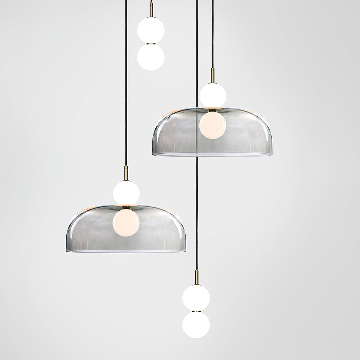 Celelia lámpara colgante moderna minimalista de vidrio