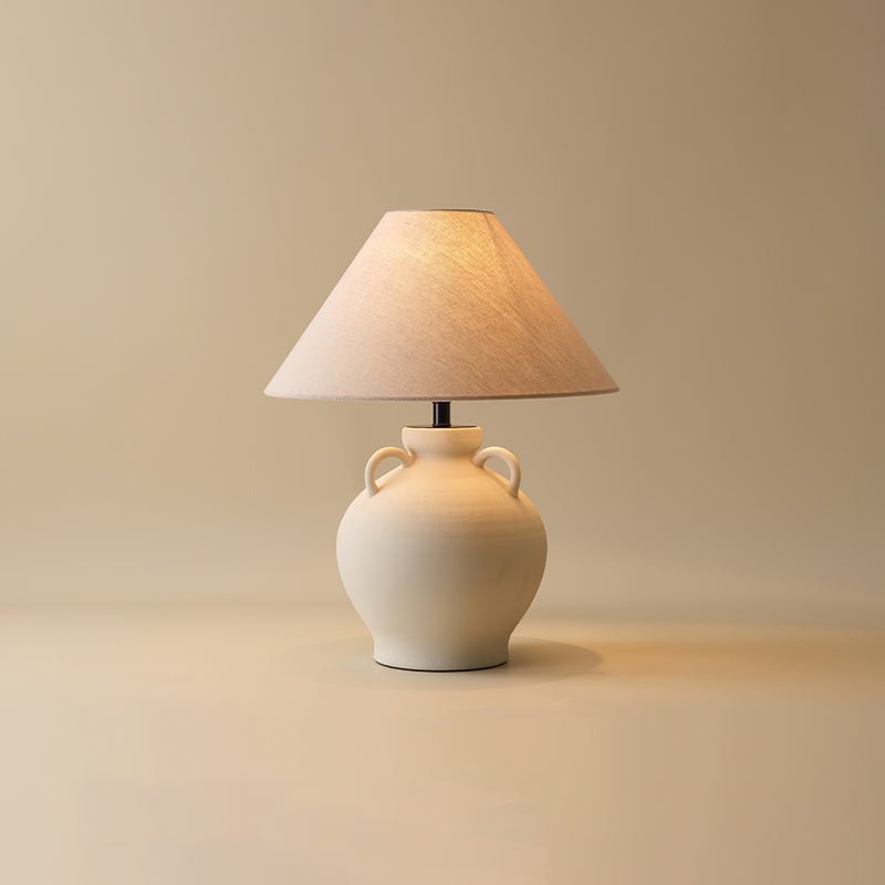 Vaso lámpara de mesa