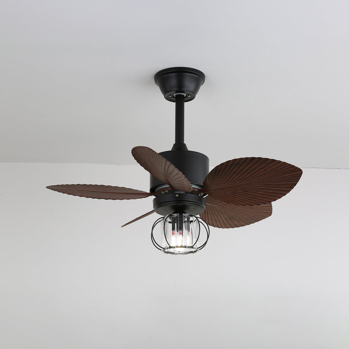 Caden ventilador de techo con luz industrial
