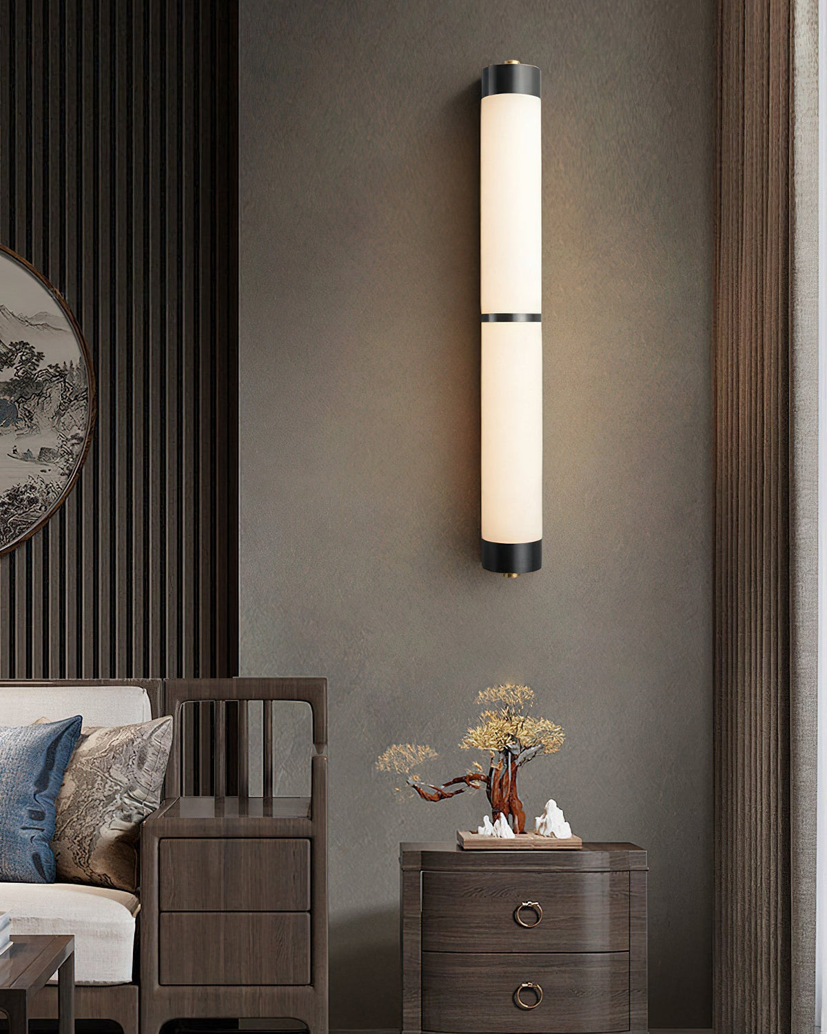 Eirarelle aplique de pared alabastro