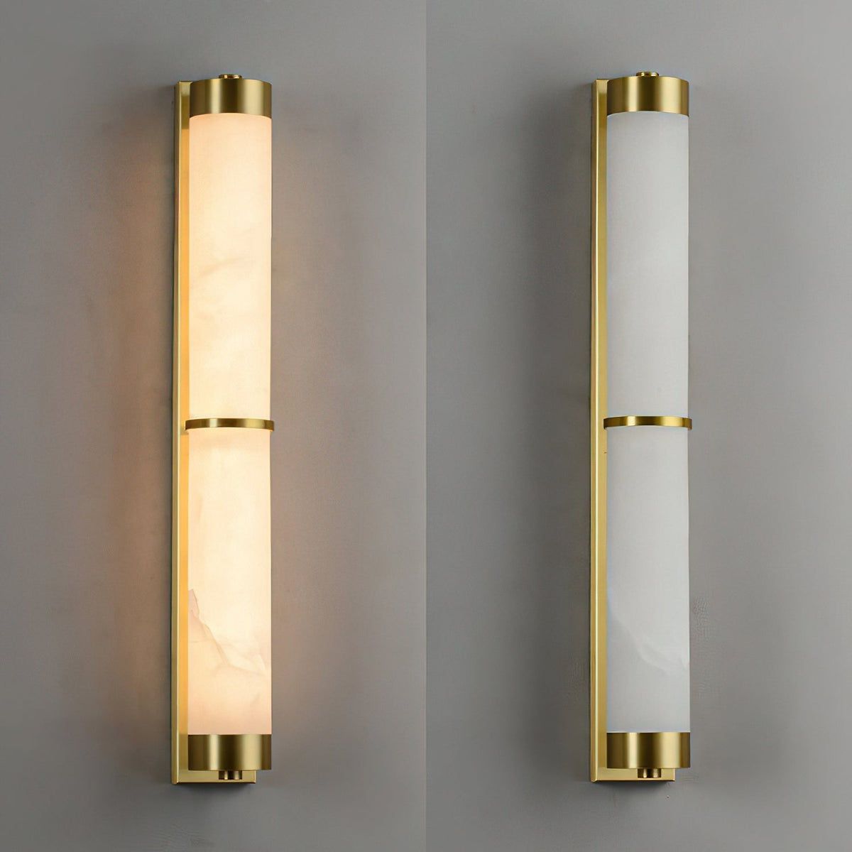 Eirarelle aplique de pared alabastro
