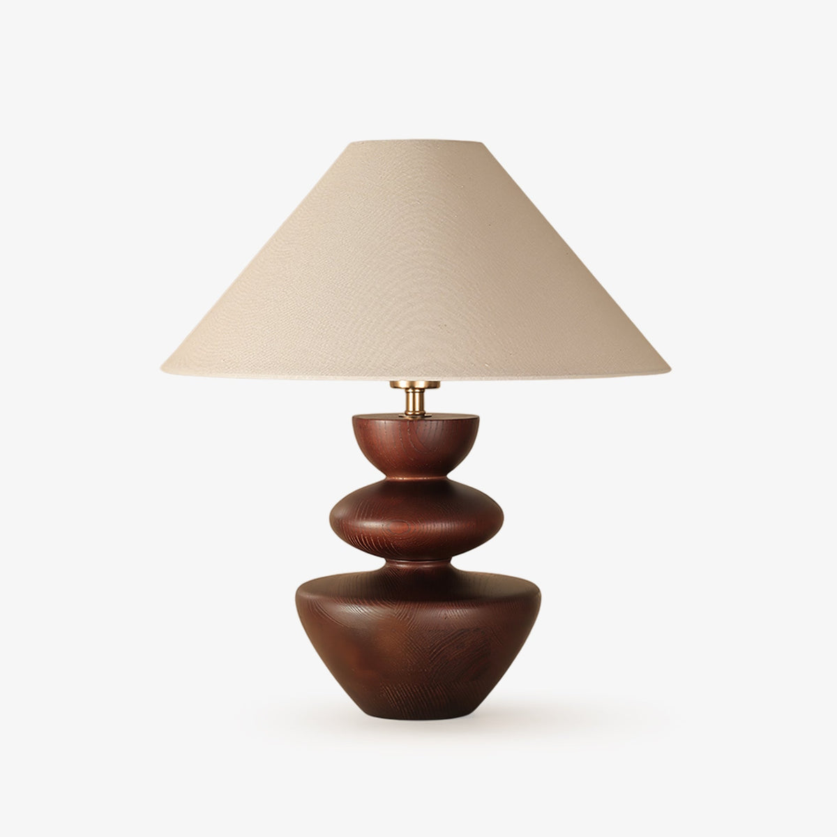 Joanne lámpara de mesa de madera vintage