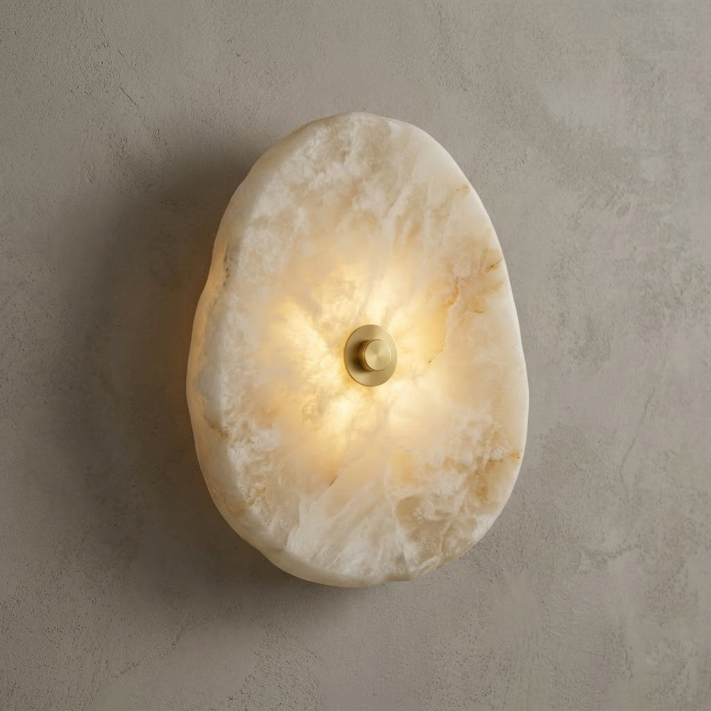 Nivorise aplique de pared alabastro
